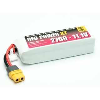 Red Power XT - Batteria LiPo 2700mAh  50C 3S - XT6