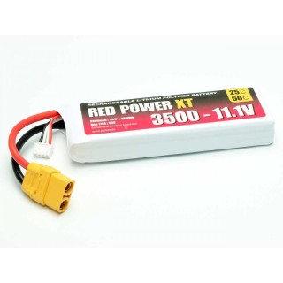 Red Power XT - Batteria LiPo 3500mAh  50C 3S - XT6
