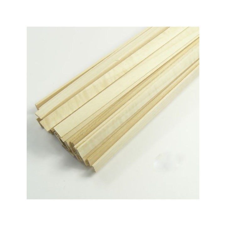 Listello Tiglio Rettangolare 2x10x1000 mm