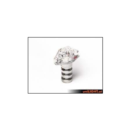 UniLIGHT - 8mm MINI Strobe Light,4W, SHORT Color: