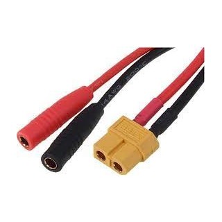 Cavo ricarica - XT60 Femmina - Banane Femmina 4mm