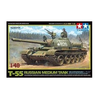 Tamiya - Scala 1/48  Russian Medium Tank T-55  325