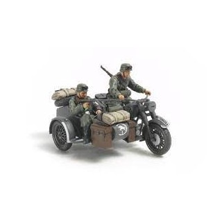 Tamiya - Scala 1/48 German Motorcycle & Sidercar 3
