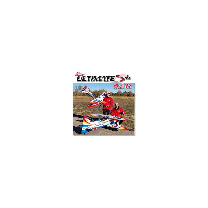 Sebart - Miss Ultimate 50E Biplane   W/ORANGE/RED