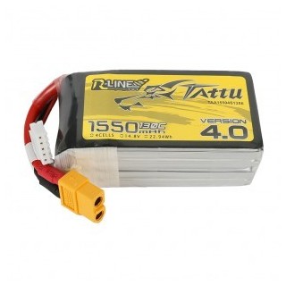 Tattu by Gens ACE Batteria Lipo 4S 1550 mAh R-Line