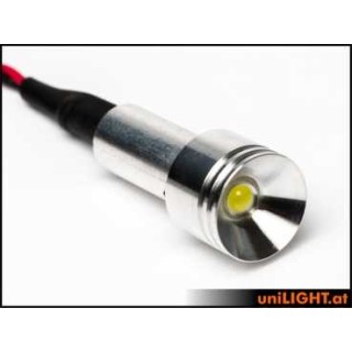 UniLIGHT - SPOT15  Alu-Spotlight, 4W Luce Bianca