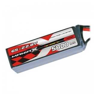 ManiaX - Batteria 22.8V 5800mah 100C 6S HV Lipo