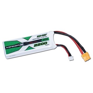 ManiaX - Batteria Power LiPo 3S 2200mAh 11.1V seri