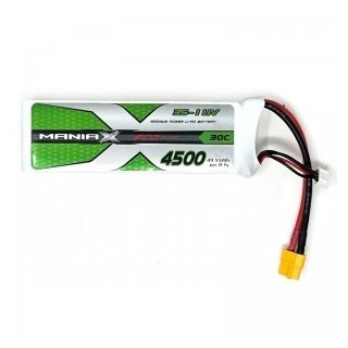 ManiaX - Batteria 11.1V 4500mAh 30C 3S Lipo XT60
