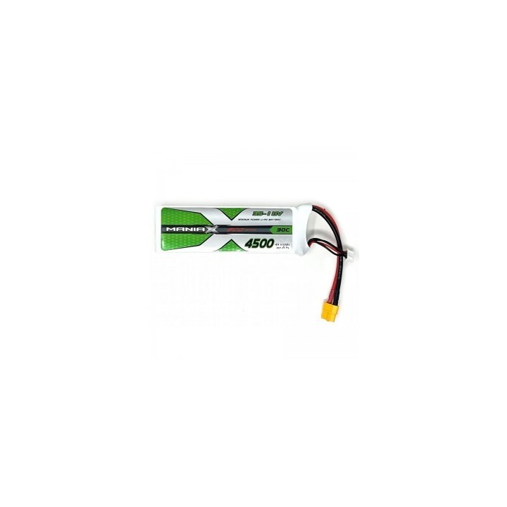 ManiaX - Batteria 11.1V 4500mAh 30C 3S Lipo XT60