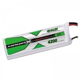 ManiaX - Batteria 14.8V 4200mah 35C 4S Lipo XT90