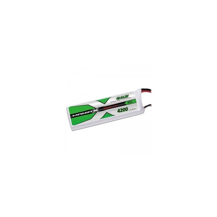 ManiaX - Batteria 14.8V 4200mah 35C 4S Lipo XT90