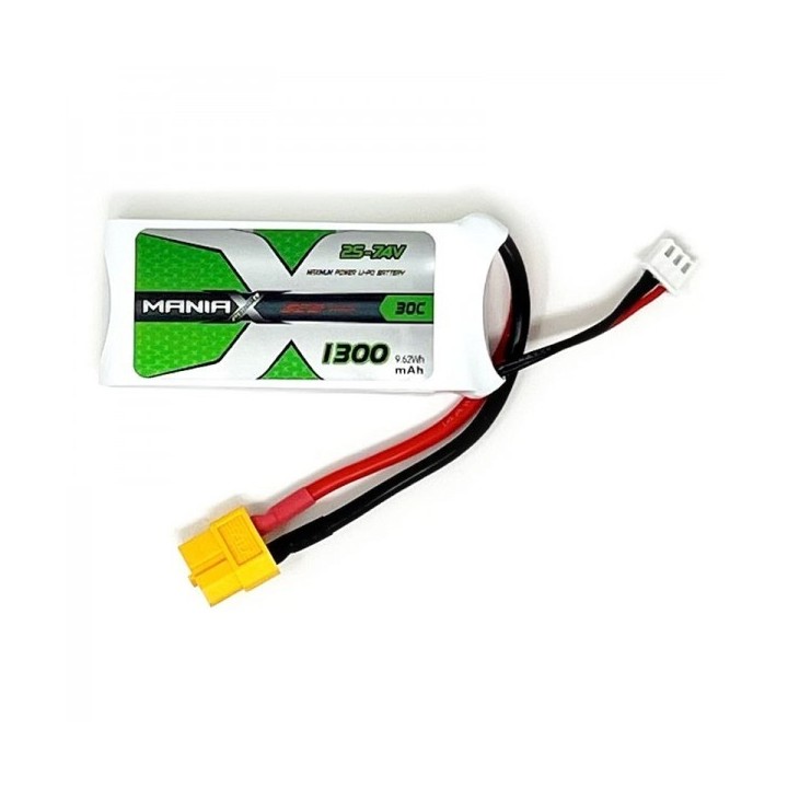 ManiaX - Batteria 11.1V 1300mAh 30C 3S Lipo XT60