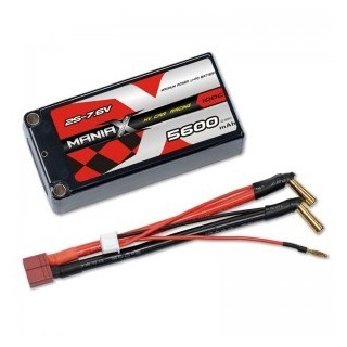 ManiaX - ManiaX HV LiPo 2S 5600mAh 7,6V Shorty CAR