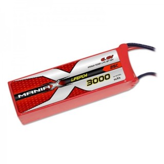 ManiaX - ManiaX LiFePO4 2S 3000mAh 6,6V RX 25C