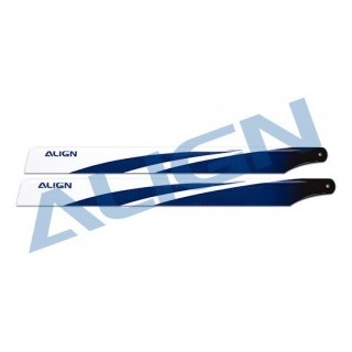 Align - HD380B 380 Carbon Fiber Blades - Blue