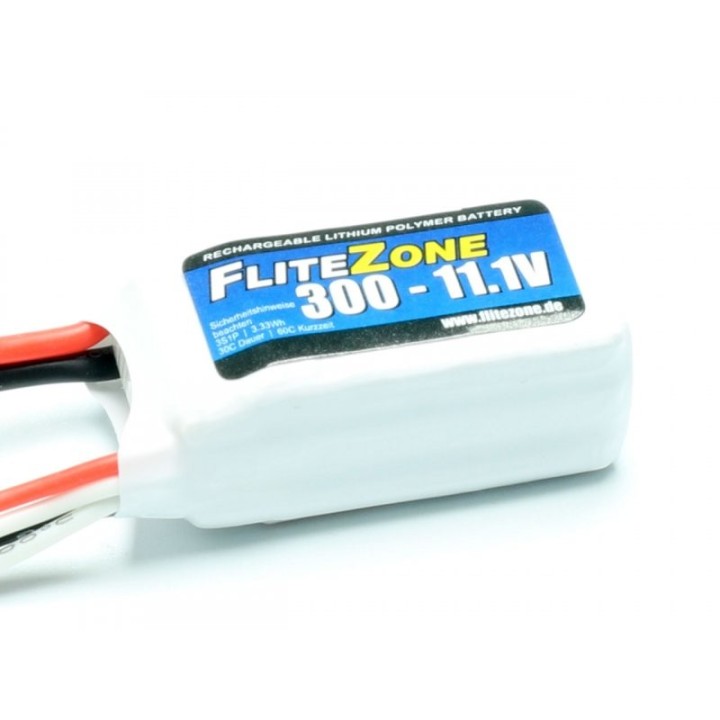 FliteZone - Batteria Lipo 300 Mah - 11,1 V