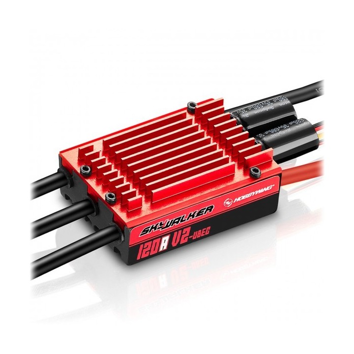 HobbyWing - Variatore SkyWalker V2 120A  3-8S, 10A