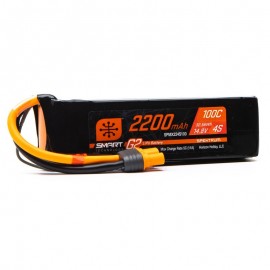 Spektrum - Batteria Lipo 4S 2200mAh 100C Smart IC3