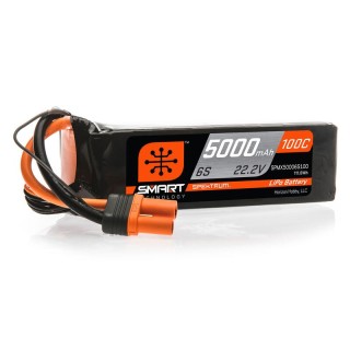 Spektrum - Batteria Li-Po 6S 22,2V 5000mAh 100C Sm