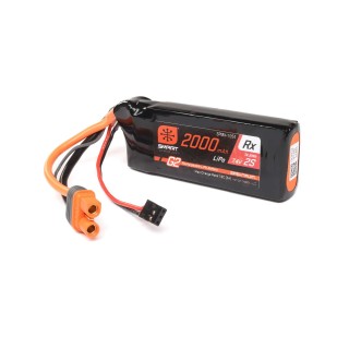 Spektrum - Batteria Lipo 2S 2000mAh  15C Smart G2