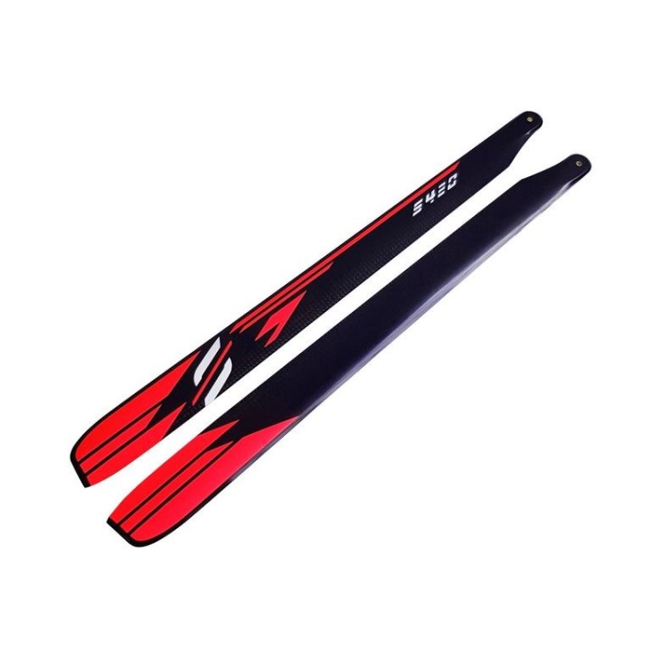 SAB - PALE  IN FIBRA DI CARBONIO DA 420MM ARANCION