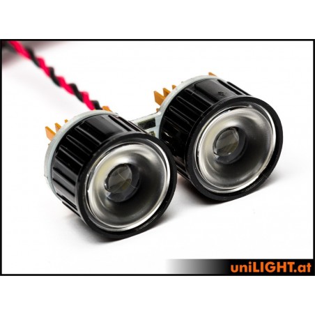 UniLIGHT - SPOT22-040-2xWE  Double Spotlight, 2x4W