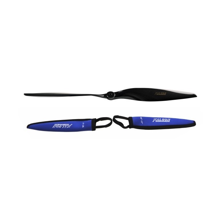 Falcon - Elica Carbonio 22x22 E con Custodie  Cont