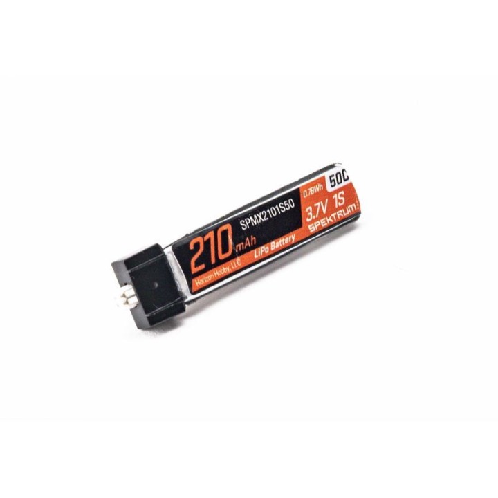Spektrum  - 3.7V 210mAh 1S 50C LiPo Battery: JST P