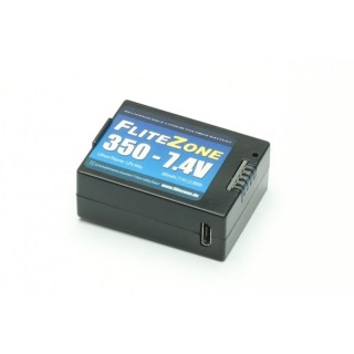 FliteZone - Batteria Lipo 350 Mah - 7,4V  (EC135 e