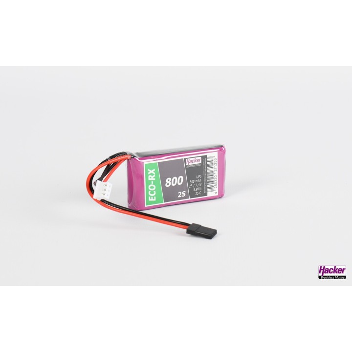 Hacker - Batteria TopFuel LiPo 5C ECO-RX 800 2S