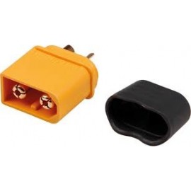 Connettore - XT 60 - Maschio con coperchio ( 5 PZ