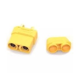 Connettore - XT 90 - Femmina con coperchio ( 5 PZ