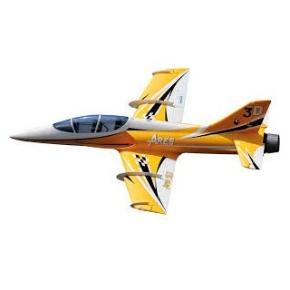 Freewing - Mini Ares 90mm Yellow 6S PNP RC Jet