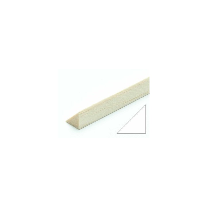 Listello di balsa triangolare 15x15x1000 mm