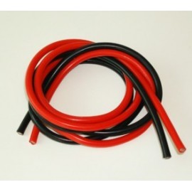 Cavo Elettrico SILICONE 14AWG (1M ROSSO+1M NERO) 2