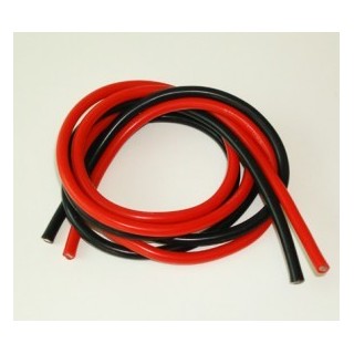 Cavo Elettrico SILICONE 18AWG (1M ROSSO+1M NERO) 0