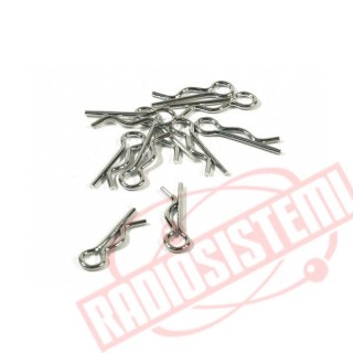 Clips carrozzeria 1/10 (8pz)