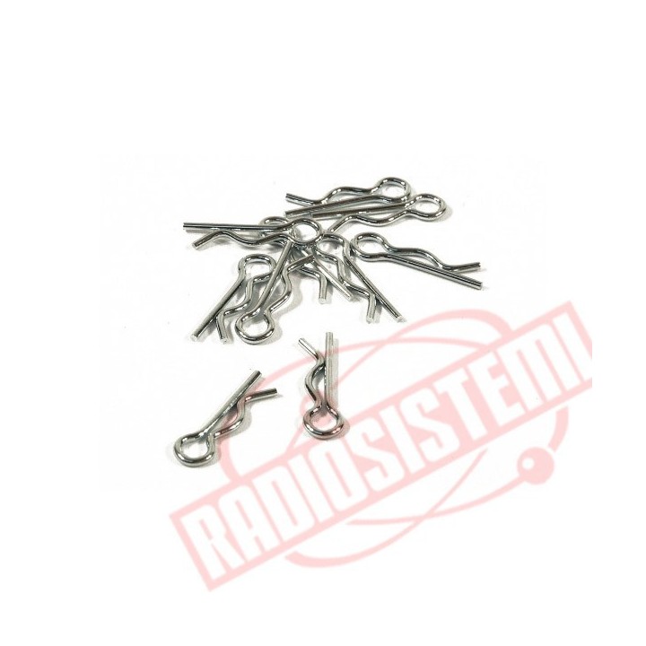 Clips carrozzeria 1/10 (8pz)