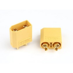 Connettore - XT 90 - Maschio (2pz)