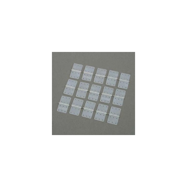 Dubro - Cerniere in nylon 16x28mm (15 pcs.)